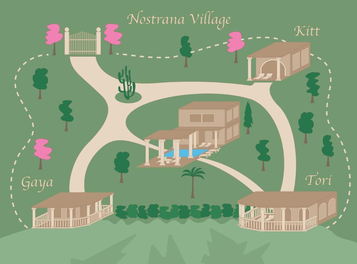 Nostrana Village Apartments Koskinou  Buitenkant foto